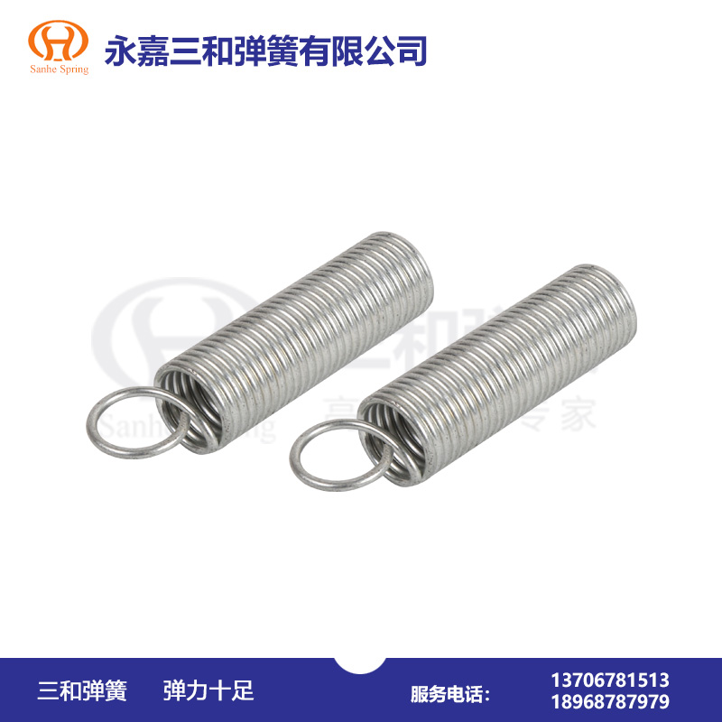 長臂(bi)小圓鈎環拉伸(shēn)彈簧--彈簧生産(chǎn)廠家