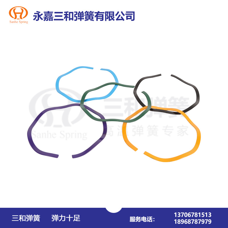 開口單層波(bo)形彈簧