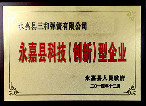 永(yong)嘉縣科技（創新）型(xing)企業